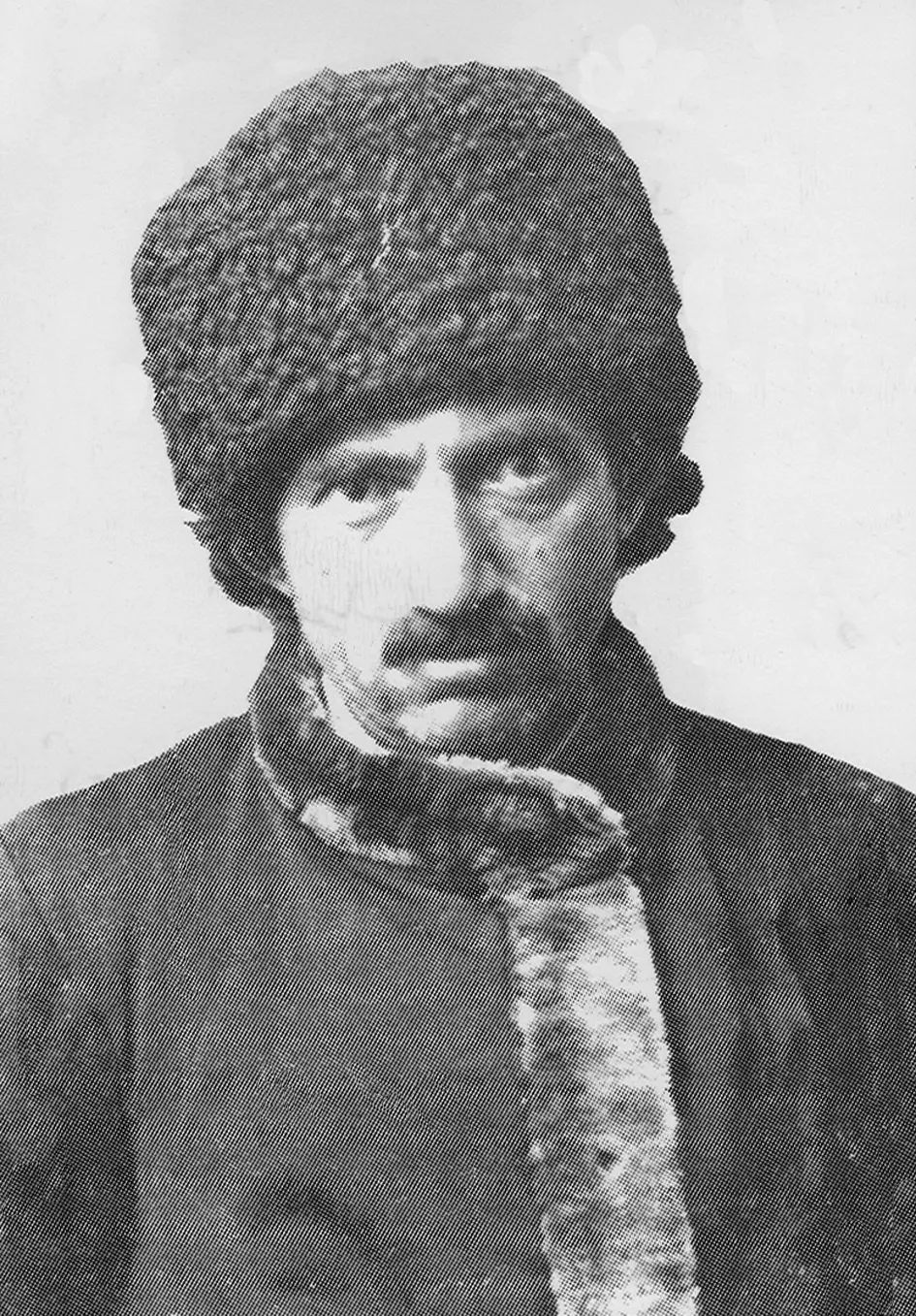 صورة جواز سفر بديع الزمان سعيد النورسي سنة ١٩١٨
